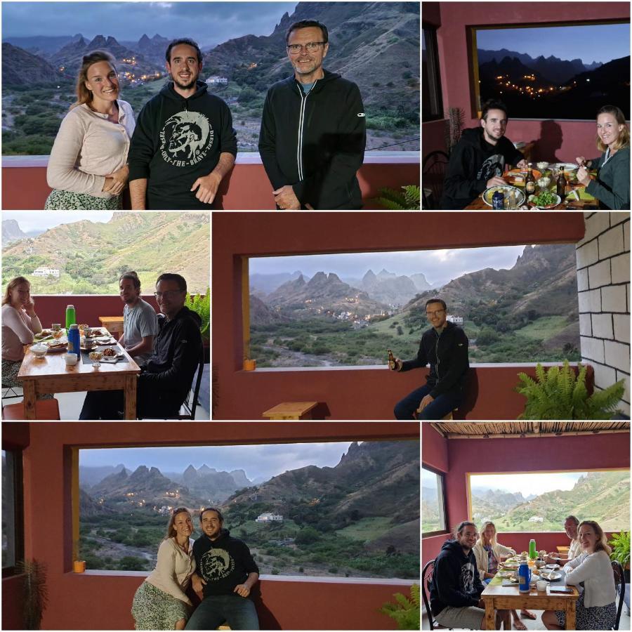 Bed and Breakfast Casa Familiar Por Do Sol Ribeira Grande Esterno foto